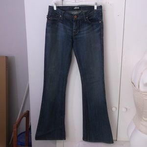 Rock & Republic Stevie Blue Jean 28 Bootcut 33 Leg